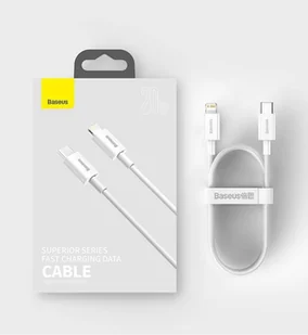 Baseus Superior kabel USB Typ C - Lightning do szybkiego ładowania Power Delivery 20 W 1 m czarny (CATLYS-A01) - Kable USB - miniaturka - grafika 13