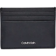 Etui na dokumenty i karty - Calvin Klein Skórzane etui na karty - miniaturka - grafika 1