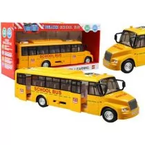 Lean Toys Autobus szkolny na baterie - Samochody i pojazdy dla dzieci - miniaturka - grafika 1