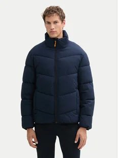 Tom Tailor Denim Kurtka zimowa 1043794 Granatowy Relaxed Fit - Kurtki męskie - miniaturka - grafika 1