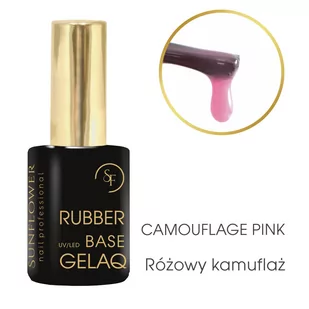 Gelaq Base Rubber 9g Camouflage Pink - 401 - Lakiery do paznokci - miniaturka - grafika 1