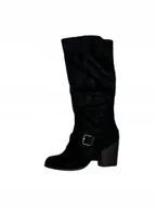 Kozaki damskie - Kozaki damskie do kolan słupek Fergalicious 36,5 - miniaturka - grafika 1