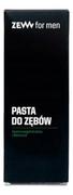 Pasty do zębów - Zew For Men Zew For Men Pasta do zębów Pasta do zębów z węglem drzewnym - miniaturka - grafika 1