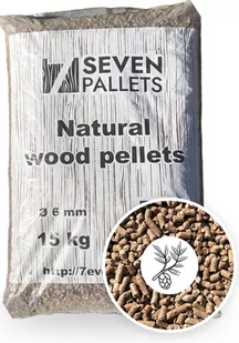 Pellet drzewny Seven Pallets - Materiały opałowe - miniaturka - grafika 1