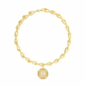 Naszyjniki - Naszyjnik Męski Guess UBN70006 27 cm - miniaturka - grafika 1