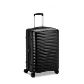 Walizki - Średnia walizka RONCATO WAVE 419722 Czarna - miniaturka - grafika 1