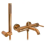 Baterie wannowe i prysznicowe - Rea Bateria wannowa Rea Lungo Miedź - miniaturka - grafika 1