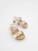 Buciki dla niemowląt - Reserved - Sandały na rzepy - biały - miniaturka - grafika 1