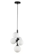 Lampy sufitowe - Perla lampa wisząca 5xG9 czarna/biała 33488 - miniaturka - grafika 1