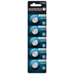 5 x bateria litowa mini everActive CR1632 - Baterie i akcesoria - miniaturka - grafika 2