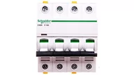Pozostałe oświetlenie - Schneider Electric LS-Schalter a9 °F05416 4P 16 A D iC60 N Acti9 wyłącznik nadmiarowo-prądowy 3606480441714 A9F05416 - miniaturka - grafika 1