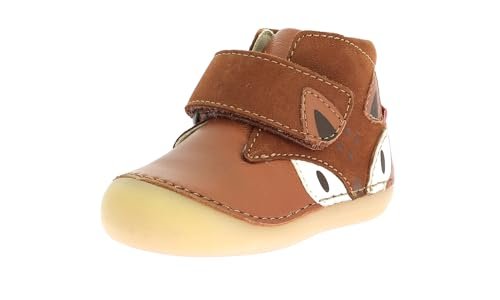 Kickers Sabio Buty i botki dla dzieci, Lis brązowy, 18 EU