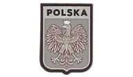 Odzież taktyczna i umundurowanie - 101 Inc. - Naszywka 3D - Polska herb - Szary - 444130-7056 - miniaturka - grafika 1