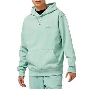 Bluza New Balance MT23565SAE - niebieska - Bluzy sportowe męskie - miniaturka - grafika 1