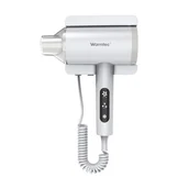 Suszarki do rąk i włosów - Suszarka hotelowa do włosów z uchwytem mocującym Warmtec S188 1875 W biała - miniaturka - grafika 1