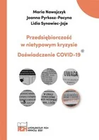 Wydawnictwa AGH Przedsiębiorczość w nietypowym kryzysie - Maria Joanna Lidia Nawojczyk Pyrkosz-Pacyna Synow - Podręczniki dla szkół wyższych - miniaturka - grafika 2