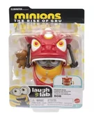 Figurki dla dzieci - Mattel Minions Action Figure Bob Maska Smok 10cm - miniaturka - grafika 1