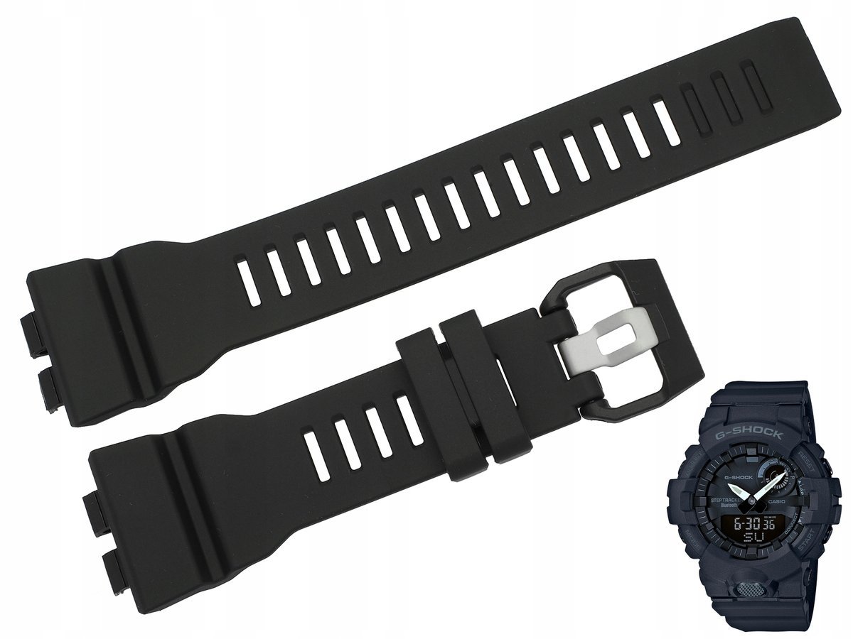 Pasek do zegarka Casio GBA-800 GBD-800 czarny oryginał 10561443