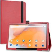 Etui do tabletów - ETUI TABLET BLACKVIEW TAB 13 ECOSKÓRA CZERWONY MATOWY Z PODSTAWKĄ - miniaturka - grafika 1
