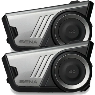 SENA INTERKOM MOTOCYKLOWY 60S DUAL MESH 3.0 BLUETOOTH 2000M RADIO FM HARMAN - Interkomy - miniaturka - grafika 1