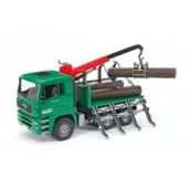 Samochody i pojazdy dla dzieci - Bruder MAN Z ŻURAWIEM I PNIAMI (02769) 4001702027698 - miniaturka - grafika 1