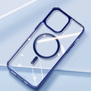 Dux Ducis Clin2 etui iPhone 14 magnetyczny pokrowiec MagSafe niebieskie - Etui i futerały do telefonów - miniaturka - grafika 6