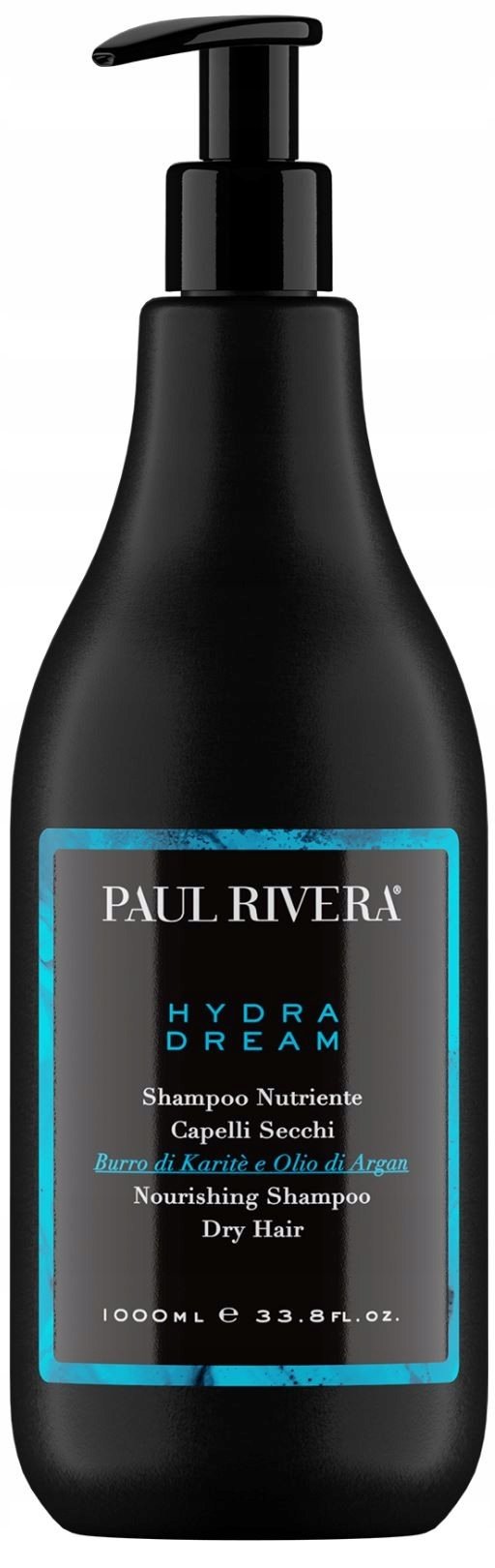 Paul Rivera Hydra Dream Szampon odżywczy do włosów suchych 1000ml