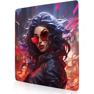 Podkładki pod mysz - PODKŁADKA GAMINGOWA Neon Swipe 30x30 TILT XL XXL Gamingowa Wytrzymała - miniaturka - grafika 1