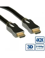 Kable - ROLINE Kabel ethernetowy HDMI Ultra HD(4k2k) M HD(4k2k)MI M 1m - miniaturka - grafika 1