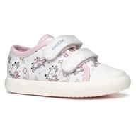 Buty dla dziewczynek - Geox B GISLI Girl B Buty dziecięce, biało-różowe, 27 EU, Biały, różowy, 27 EU - miniaturka - grafika 1