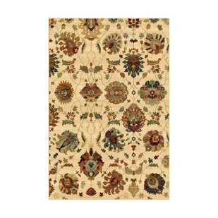 Dywan wełniany Superior Latica beżowy 200 x 300 cm - Dywany - miniaturka - grafika 1