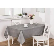 Obrusy i serwetki - Obrus ASTERIA 140 x 160 cm jasnoszary - miniaturka - grafika 1