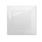 Wyłączniki światła i elektryczne - ELEKTRO - PLAST Włącznik pojedynczy CARLA  biały  ELEKTRO - PLAST - miniaturka - grafika 1