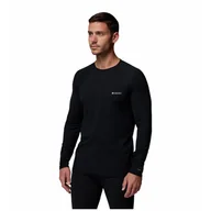 Koszulki sportowe męskie - Męska koszulka Columbia Midweight Stretch Long Sleeve Top Rozmiar: XL / Kolor: czarny - miniaturka - grafika 1