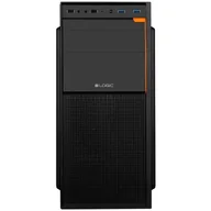Obudowy komputerowe - Logic Concept komputerowa J23 midi tower ATX USB 3.0 x 2 Czarna - miniaturka - grafika 1