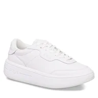 Sneakersy damskie - Sneakersy Fila Premium L Wmn FFW0337.13033 White/White - miniaturka - grafika 1