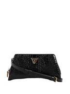Torebki damskie - GUESS Annita bluza crossbody z zamkiem błyskawicznym, Czarny, One Size - miniaturka - grafika 1