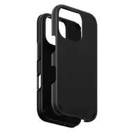 Etui i futerały do telefonów - Etui PANZERGLASS Feature Double Defense do Apple iPhone 16 Pro Czarny | Bezpłatny transport - miniaturka - grafika 1