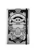 Notes A5 Disney 100 Black Collection Mandalorian - Notesy i bloczki - miniaturka - grafika 1