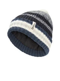 Jack Wolfskin Czapka beanie "Night Hiker" ze wzorem - Czapki damskie - miniaturka - grafika 1