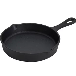 EH Excellent Houseware Patelnia żeliwna z dzióbkiem 13,5 cm 210000620 - Patelnie - miniaturka - grafika 1