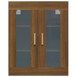 Lumarko Szafka wisząca, brązowy dąb, 69,5x34x90 cm - Szafki do salonu - miniaturka - grafika 4