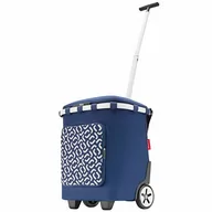 Torby i wózki na zakupy - reisenthel Wózek sklepowy Carrycruiser Plus Frame 52,5 cm frame signature navy - miniaturka - grafika 1