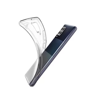 Żelowy pokrowiec etui Ultra Clear 0.5mm Samsung Galaxy A12 / Galaxy M12 przezroczysty - Etui i futerały do telefonów - miniaturka - grafika 3