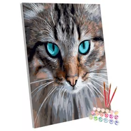 Malowanie po numerach - Zestaw Do Malowania Po Numerach, 40X50 Cm, Spójrz Mi W Oczy - miniaturka - grafika 1