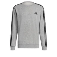 Bluzy sportowe damskie - Bluza adidas Essentials French Terry 3-Bandes - miniaturka - grafika 1