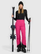 Spodnie narciarskie - 4F Spodnie narciarskie membrana 10000 damskie - różowe XS - miniaturka - grafika 1