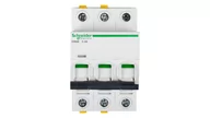 Bezpieczniki elektryczne - Schneider Electric Wyłącznik nadprądowy trójbiegunowy C 3A iC60N A9F04303 - miniaturka - grafika 1