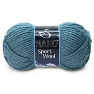 Pasmanteria - Włóczka NAKO SPORT WOOL / 100 g / 185 sztorm - miniaturka - grafika 1