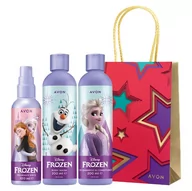 Kosmetyki kąpielowe dla dzieci - Zestaw Upominkowy Frozen 3 Szt. Torebka Avon - miniaturka - grafika 1